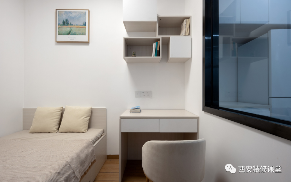 95m2老房改造,两室变三室空间