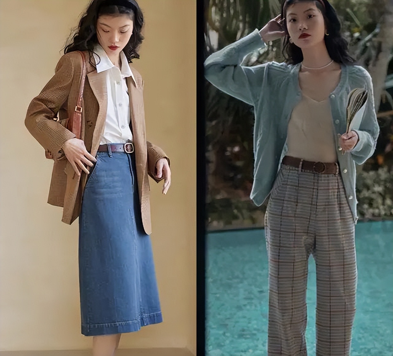 处方|复古港式风经典不过时！基础单品也能打造满满摩登感，女人味十足