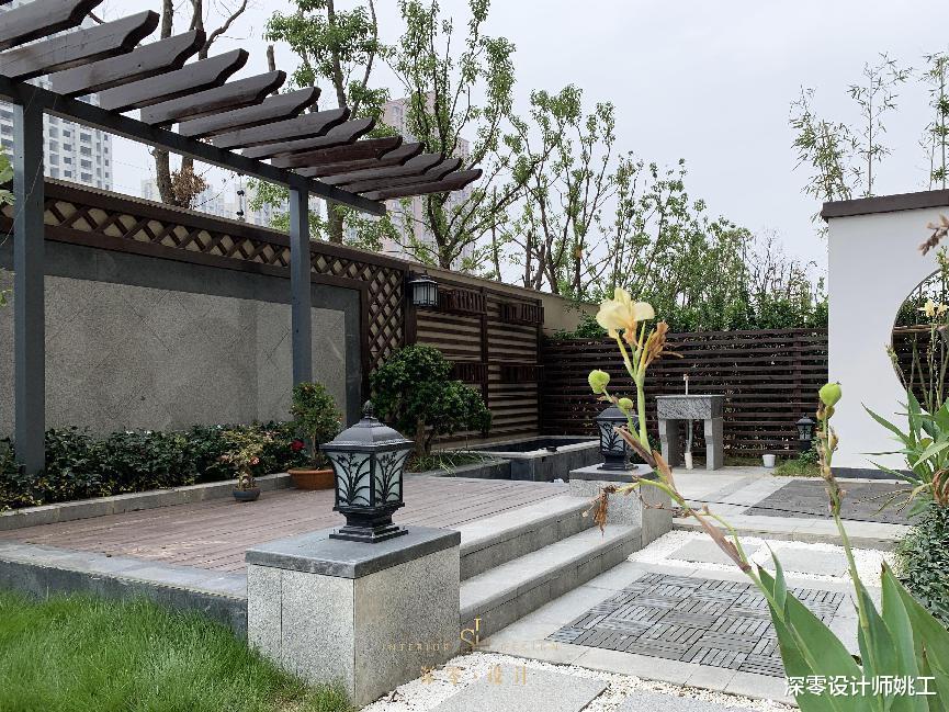 庭院学她家打造8个景观,特有的中式廊架、月洞门,一不小心美出新高度