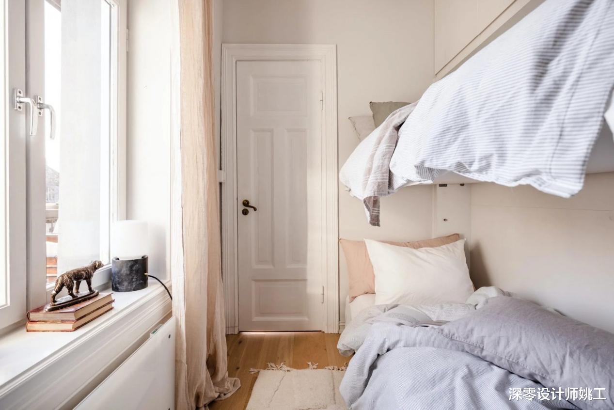 被这个家迷倒了!82㎡巧妙运用柔和色彩,让整屋都在充斥着温柔和浪漫~