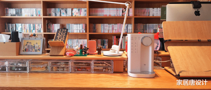 漫画爱好者的家，满足收纳需求，同时兼顾工作和生活