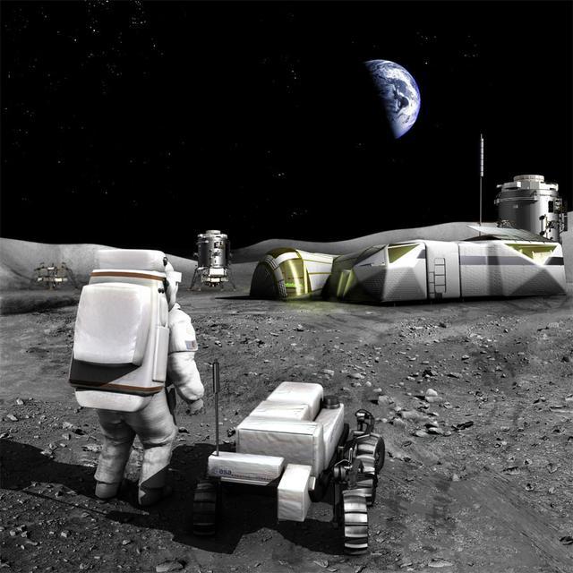 美国50年前登陆月球或是谎言,插在月球上的旗帜为何迎风飘扬?