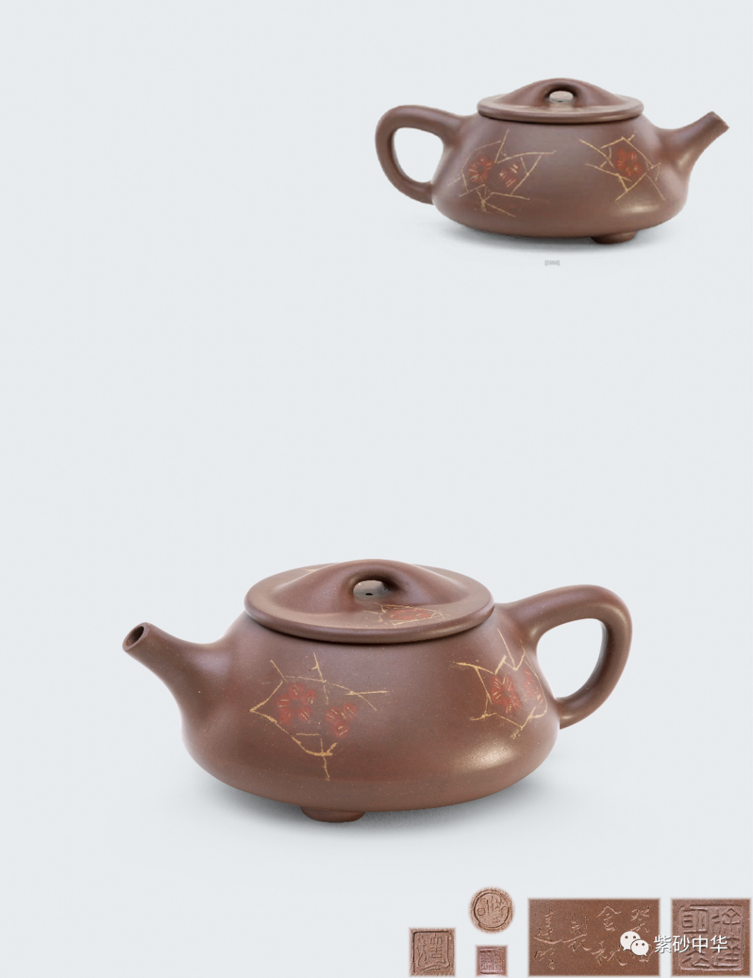 紫砂|成交价 | 中国嘉德2022春拍 - 紫泥菁英 ? 紫砂古器与近现代臻品