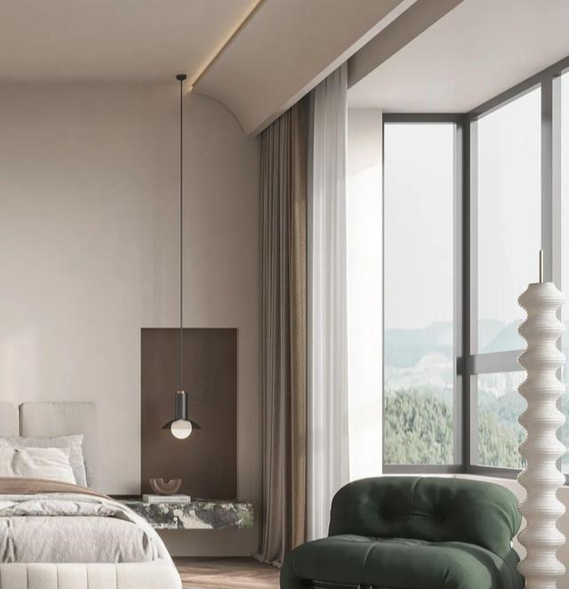 他家170㎡大横厅新房,真让人羡慕!从入户端景到卧室,都恰到好处