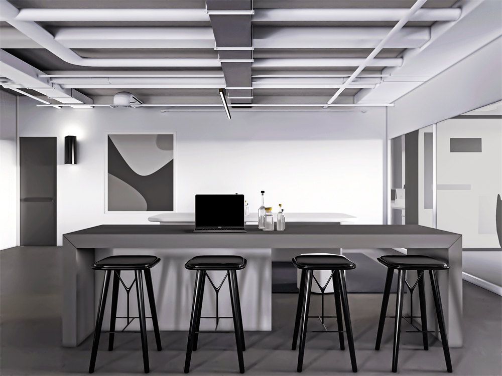 袁嘉楠|【幸福金芒果】昆明公装装修设计,这样的办公室又酷又飒!