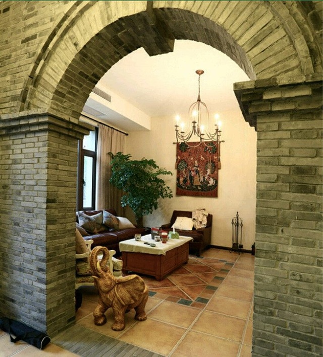 晒晒土豪亲戚的豪宅，刚进门一看，就被进门玄关憋出了内伤