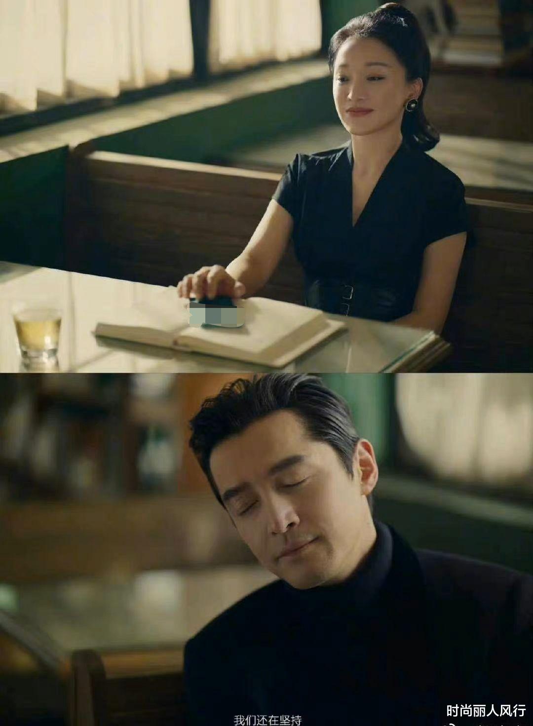 周迅|周迅和胡歌拍广告画面封神！梳高马尾穿小黑裙，这样穿真的太美了