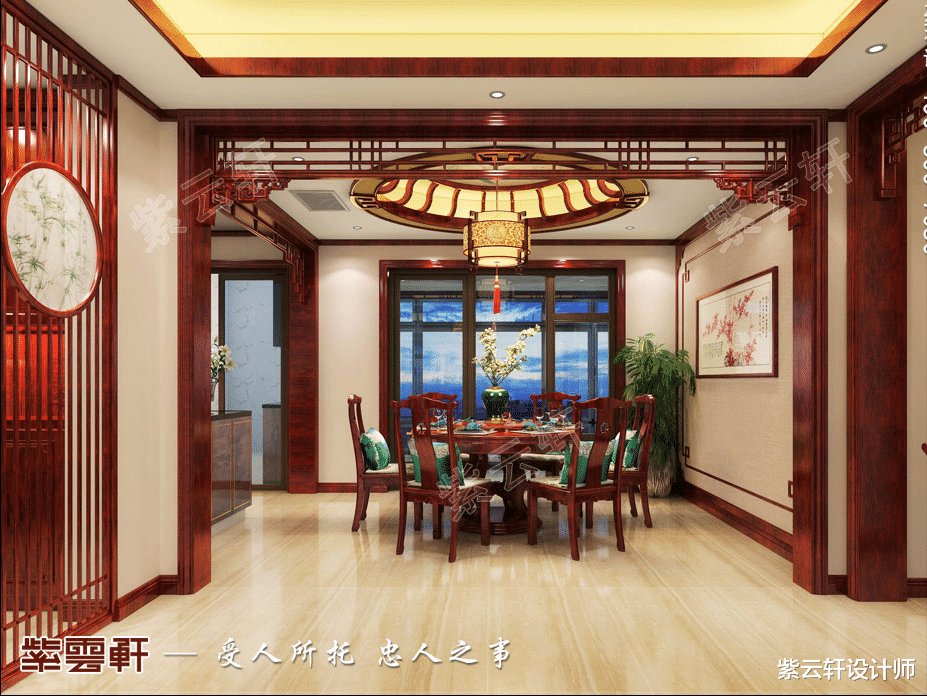 古典中式别墅,室内装修宫廷范儿,金碧辉煌好气派!