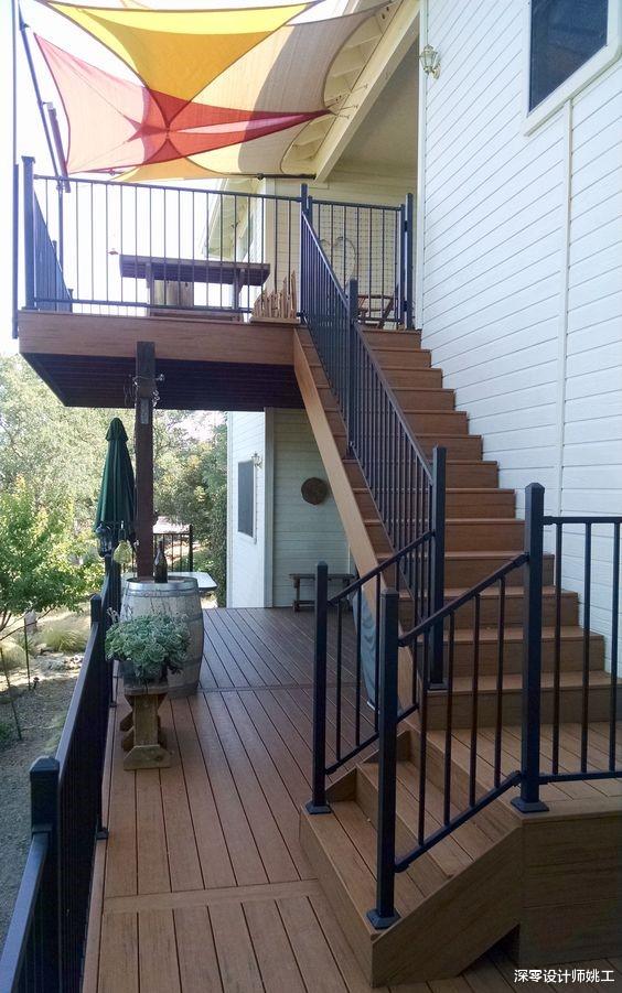 个人住宅建议加建户外楼梯,2楼平台直接下院子,用起来格外省心