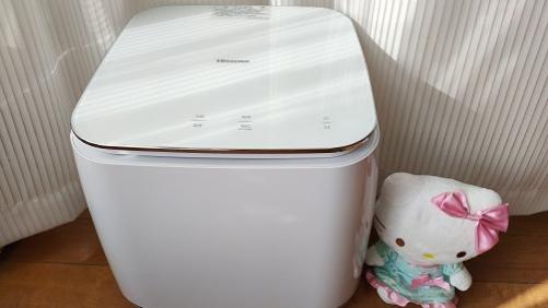 |海信1公斤迷你全自动洗衣机测评：小件衣物免手洗 带来私人定制般的轻奢享受