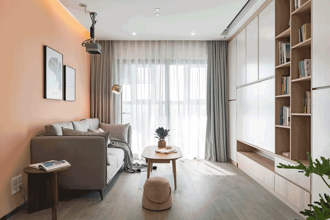 76㎡舒适两房，对细节的把控很到位，看完感觉太治愈了！