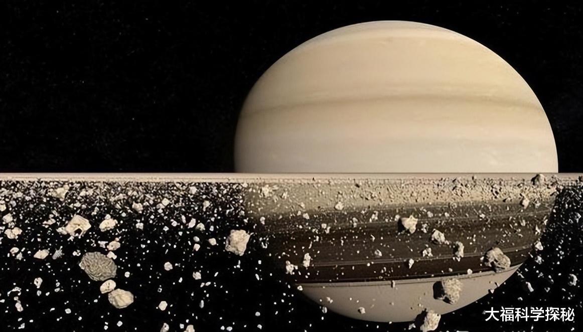 土星环有外星宇宙飞船?探测器传回图片,发现几十个“不明物体”