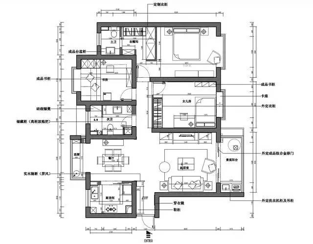 去朋友新家做客,一进门眼睛就亮了,装修太漂亮了,我给满分