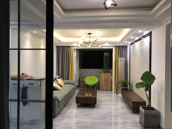 简约风格的小三房新房装修设计,欧式简约风,好看又实用