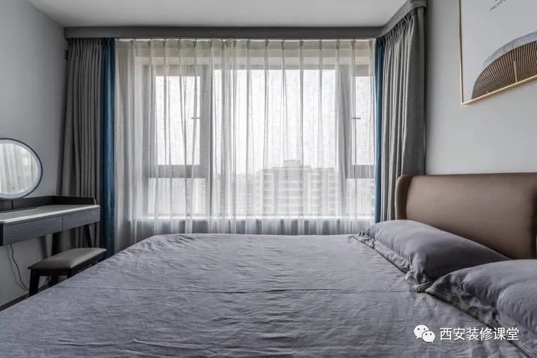 100m2简约三居,三口实用之家