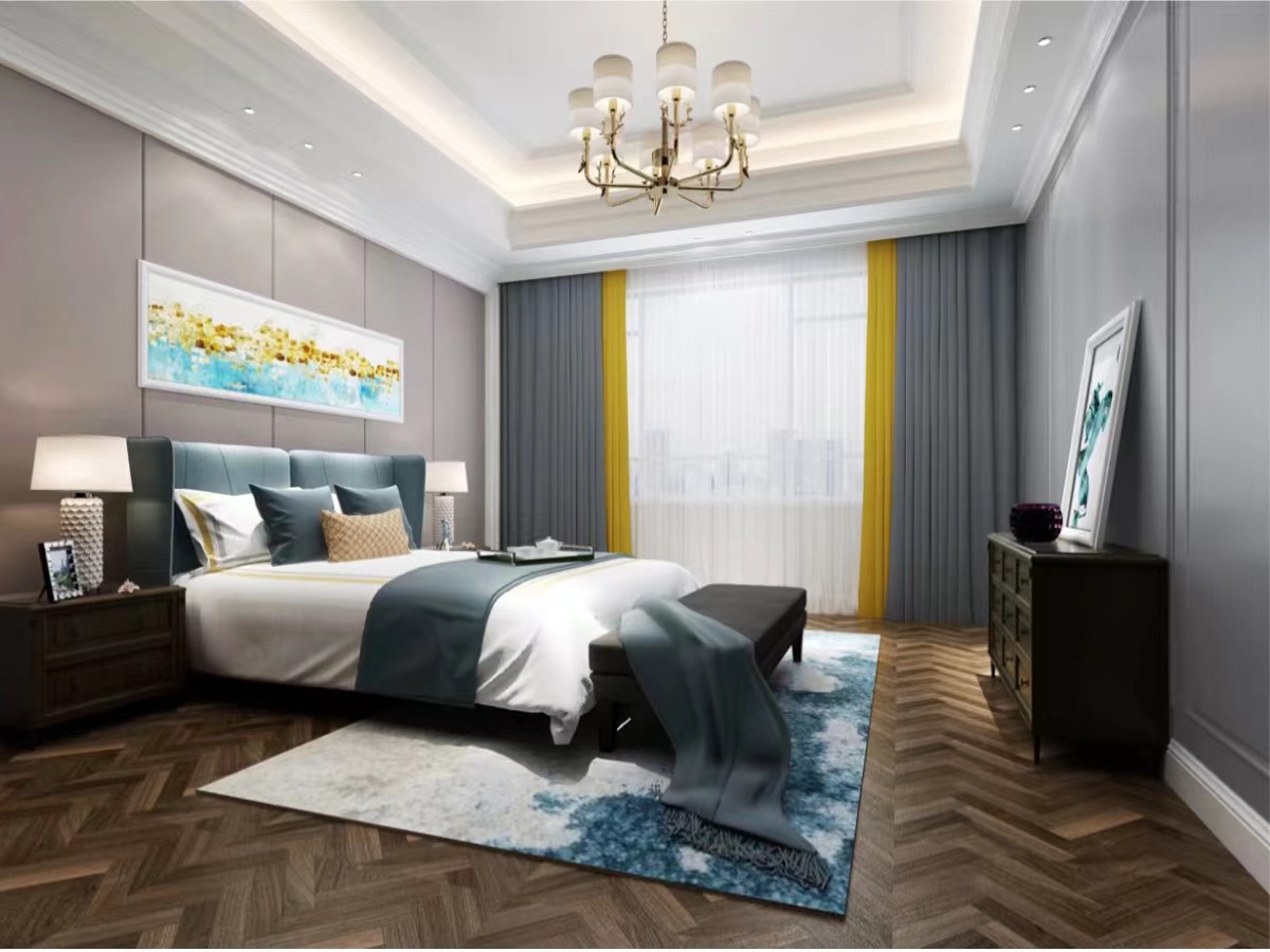 华润橡树湾好看的美式风格装修案例