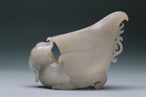 和田玉籽料|舊藏和田玉籽料“天鸡尊”.