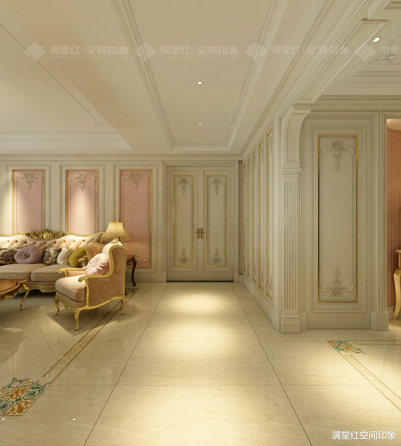 高贵又优雅,盘点一些高级的石膏背景墙