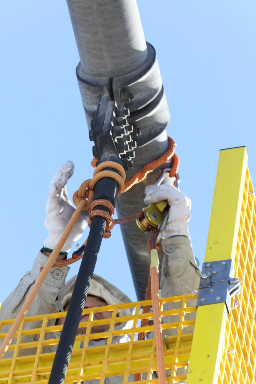 管型母线焊接次序