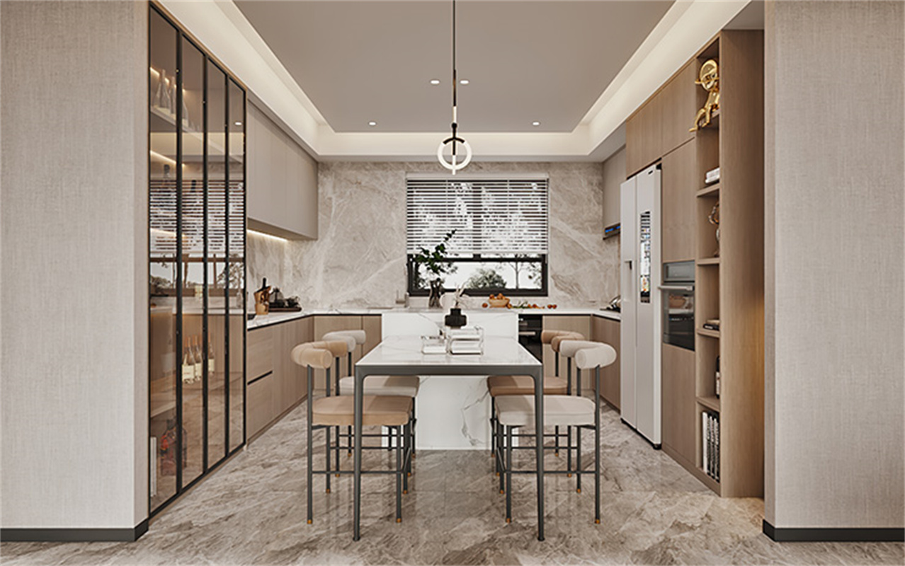 现代轻奢式暖色调,为家庭注入温暖