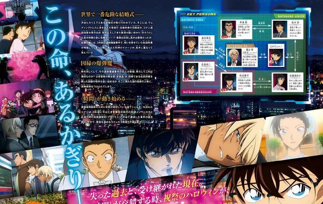 配音|名侦探柯南:万圣节的新娘剧场版配音完成,角色声优集体留言