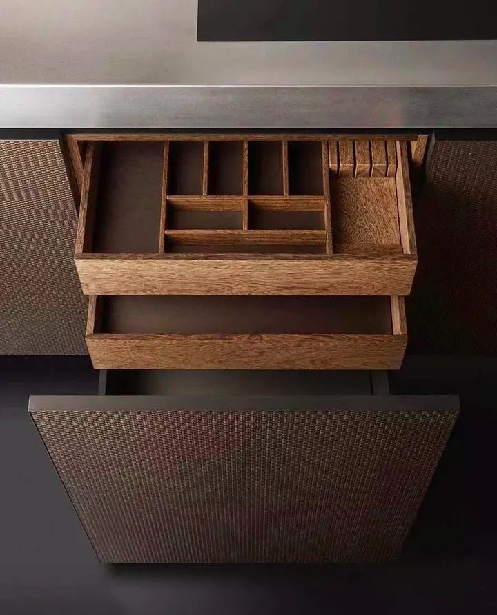 小户型的厨房,就得这么装,收纳强+颜值高!