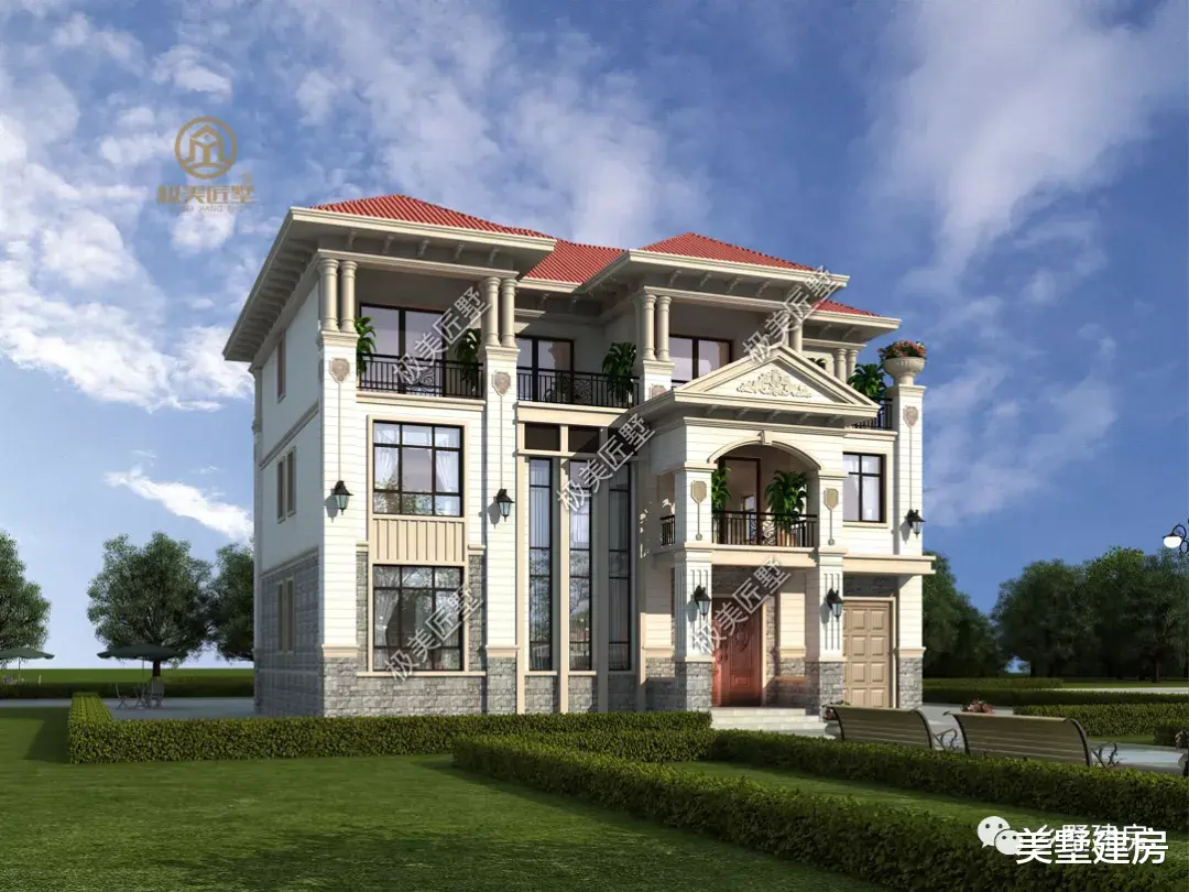 专为农村大家庭设计的别墅，露台车库应有尽有，一起来看看！