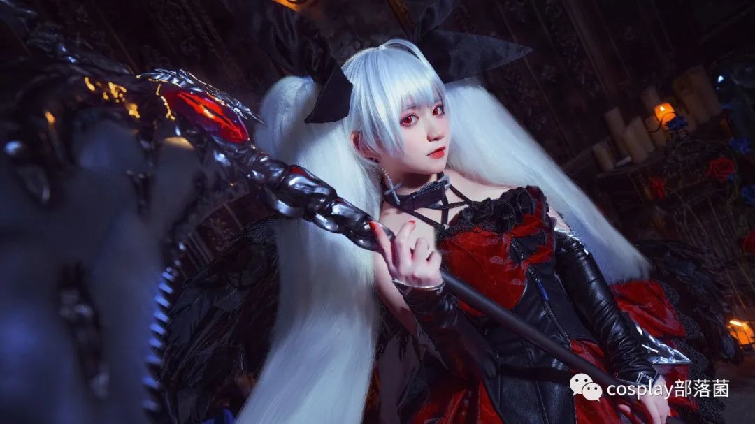 |cos：爆裂魔女安娜cos正片@鯊魚