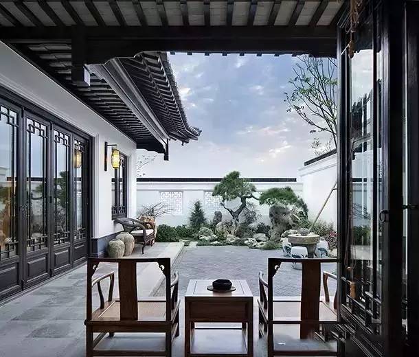 中式庭院里常用的四大坐具