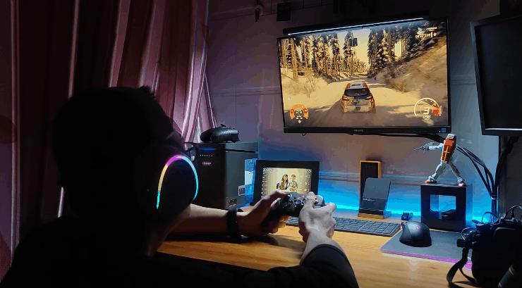 技嘉|沉浸式游戏体验，雷柏VH650电竞游戏耳机