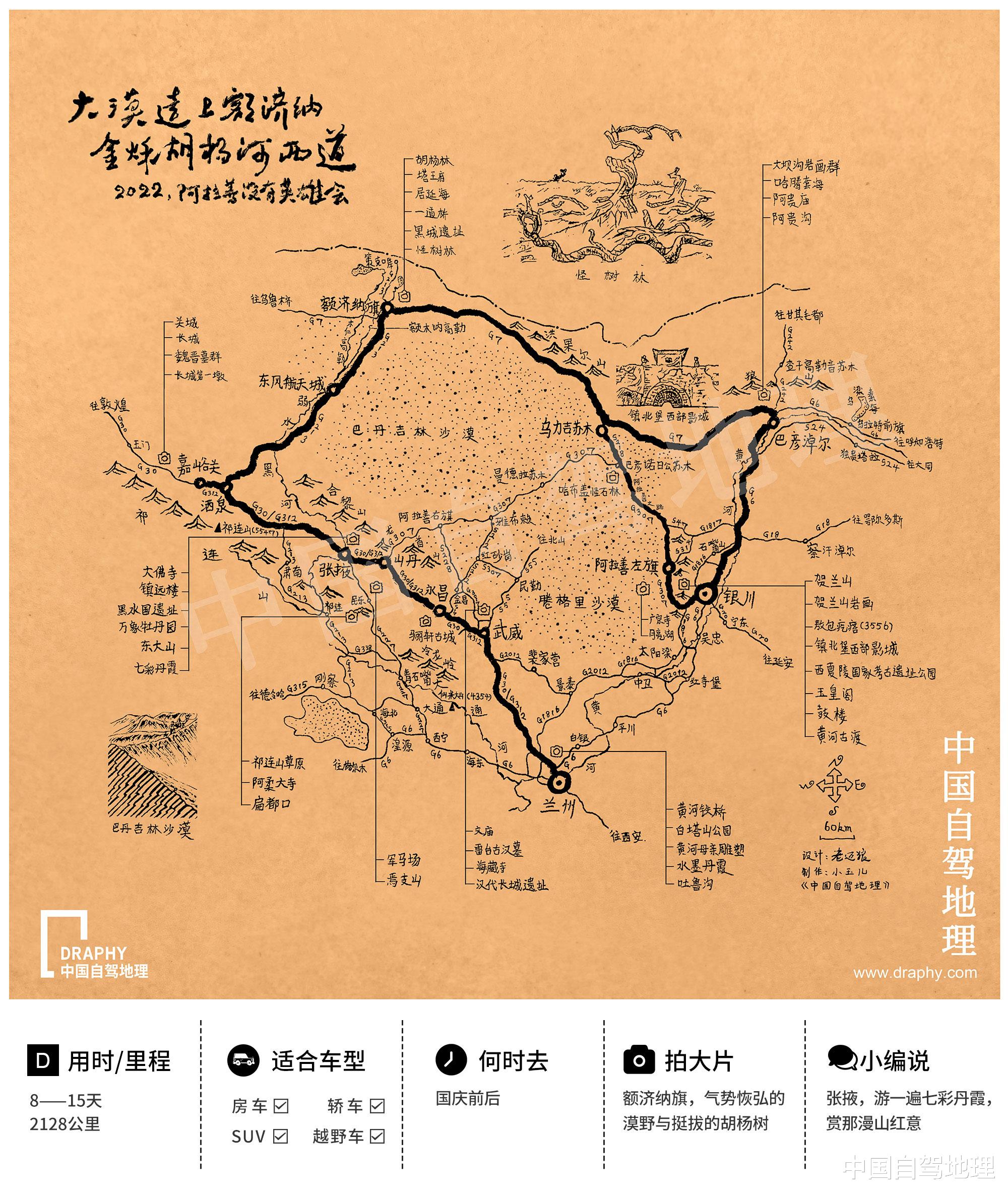 云南|一年只美20天！大西北最壮丽的绽放，留待明年再“战”！丨?额济纳路书