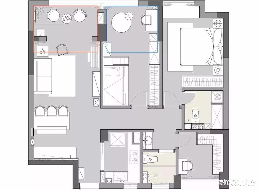 113平的北欧风三房，木与白的结合，轻松自在的小窝！