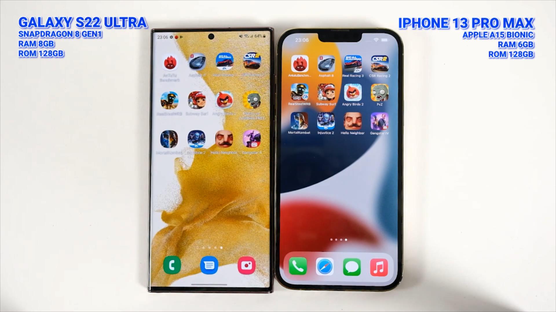 iPhone|三星S22Ultra和iPhone13ProMax性能对决：差距之大让人没想到