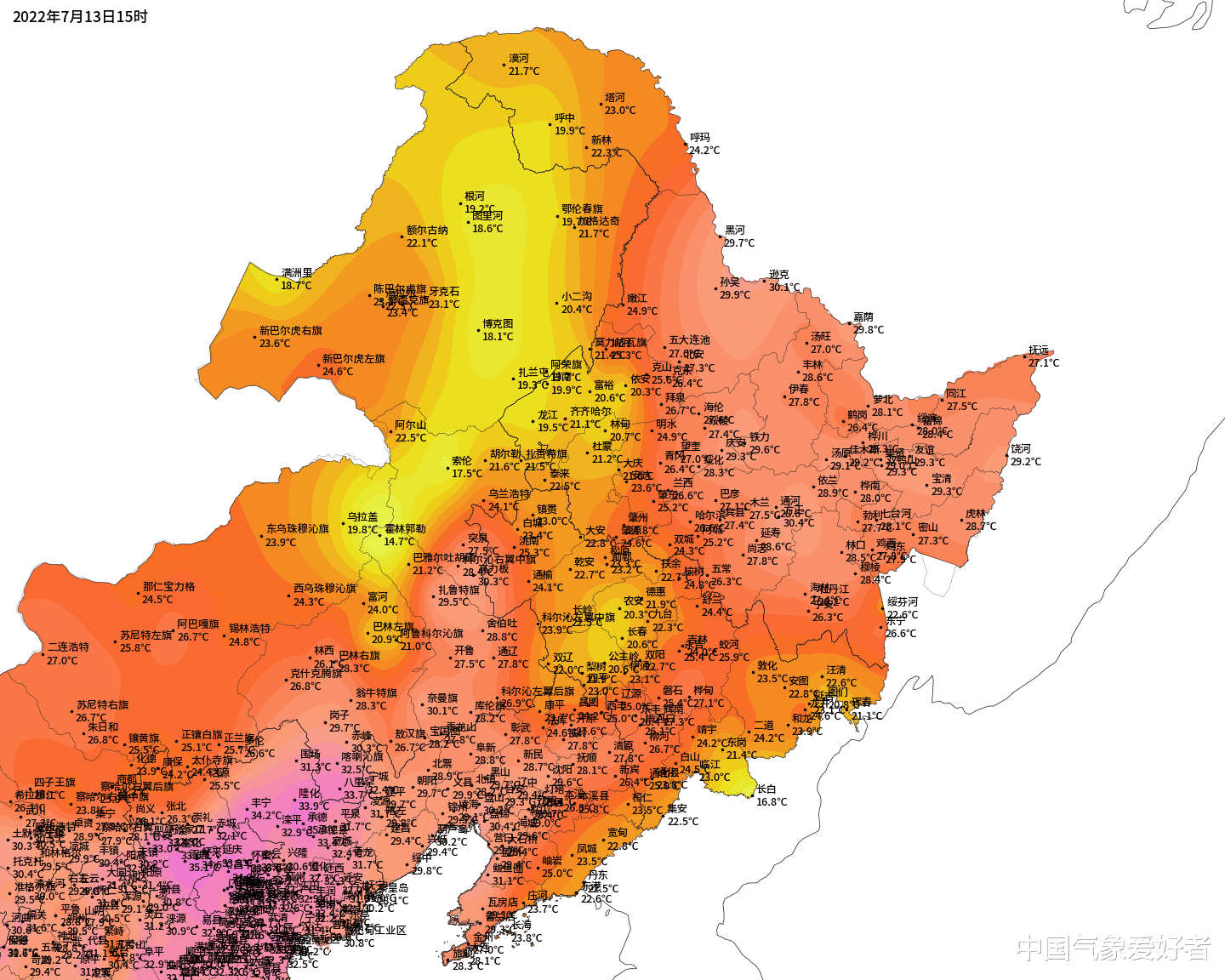 大范围冷暴雨袭击东北,是南方降温前兆?权威预报:周末降到35度