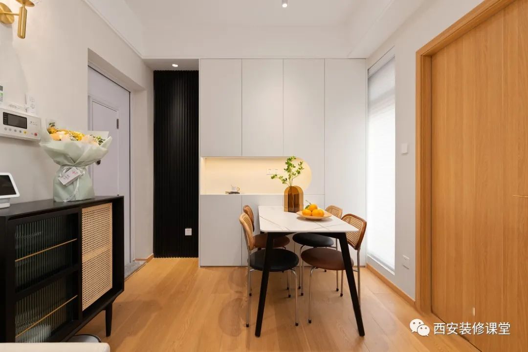 70m2一室变两室,三口简约之家