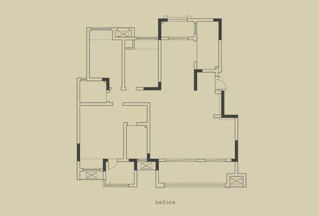 案例欣赏|146平三口之家简单又温馨