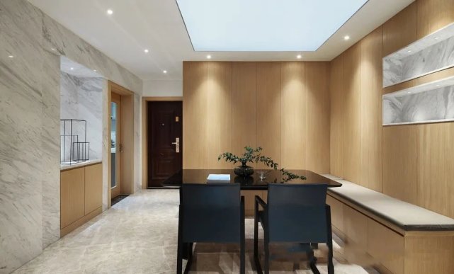 123平简约风四居室如清风拂面，舒适清爽