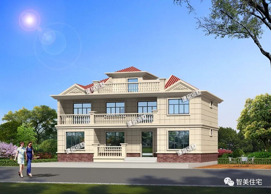 带8个卧室设计,看似简单的两层别墅,凭实力引来了这么多人喜欢