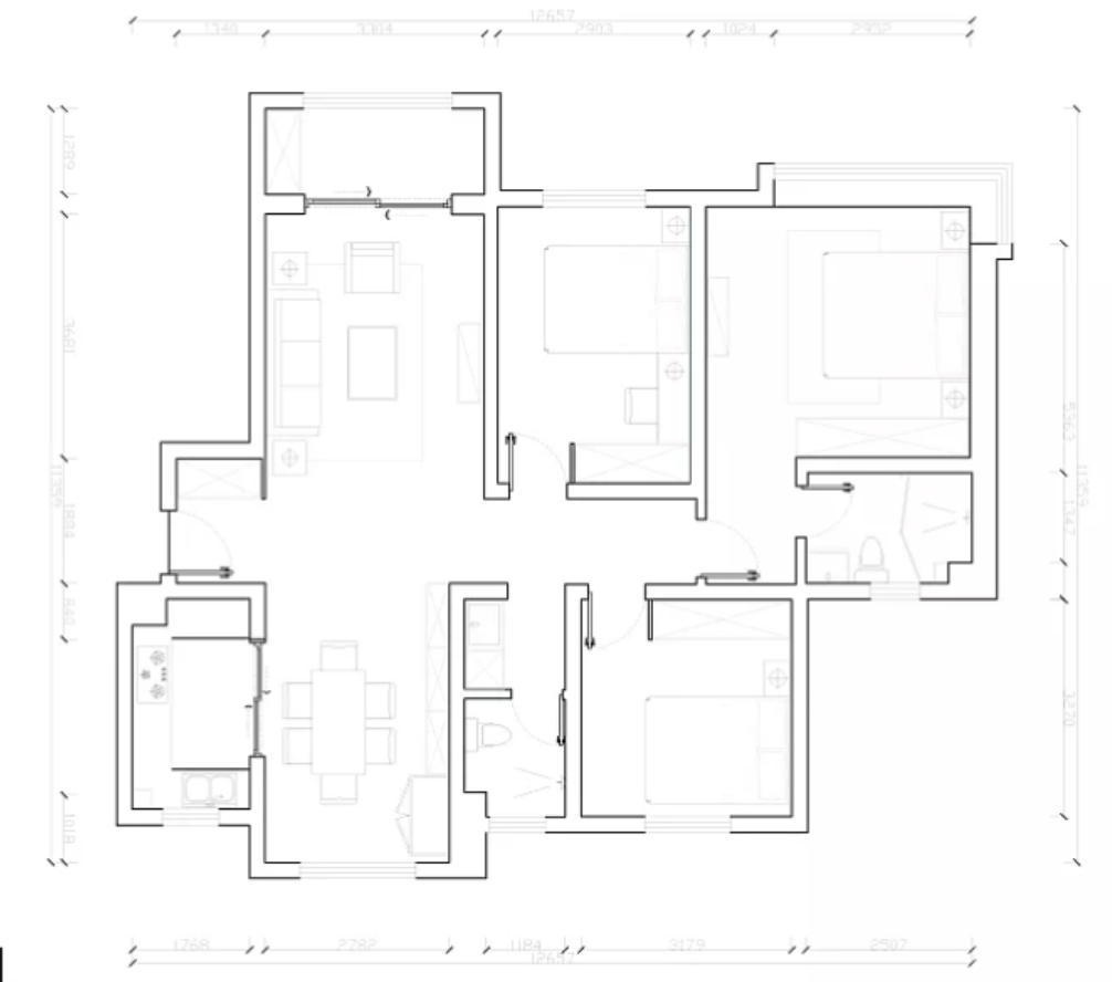 晒晒入住3年的房子，多亏媳妇保持如新！朋友说我好福气，感恩！