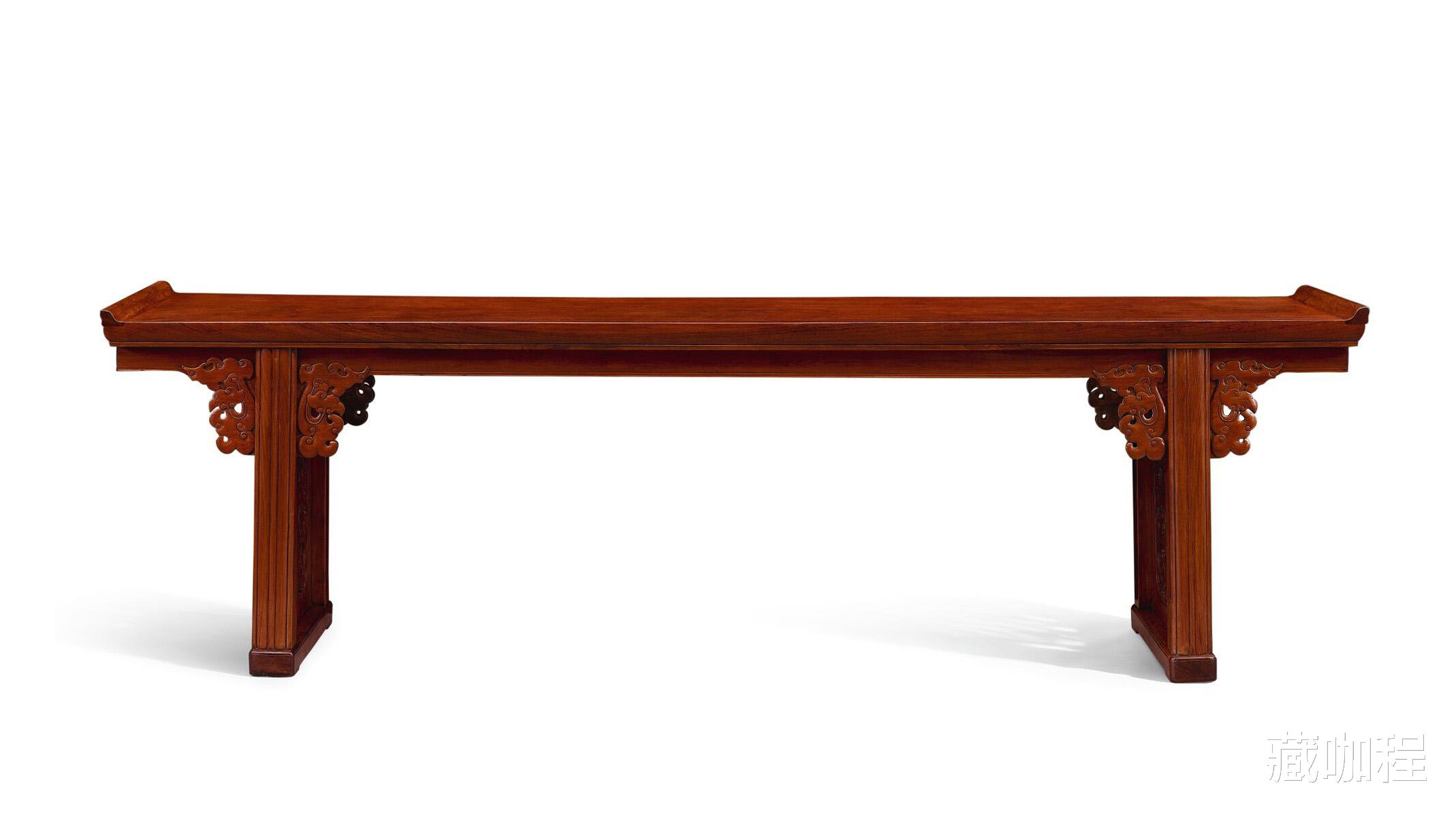 梅花|恢弘巨制、镇宅重器，黄花梨翘头大案藏家必争拍品