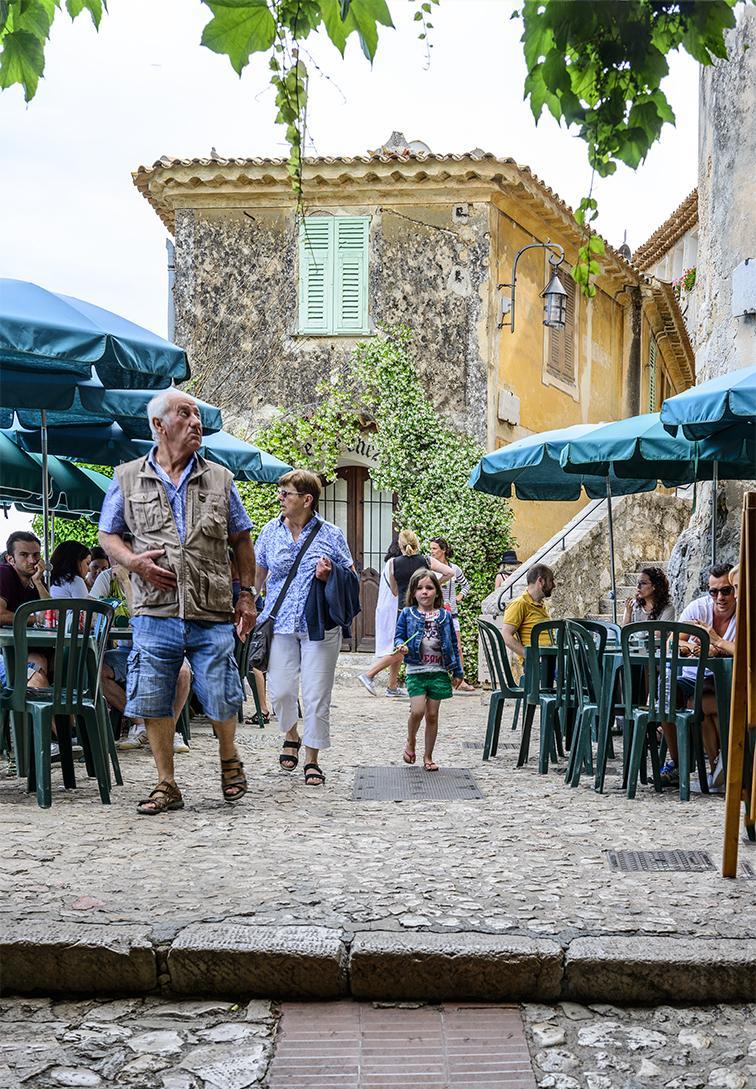石景山|法国游记(3)埃兹-\鹰巢村\-法国蔚蓝海岸最古老美丽的一座山城