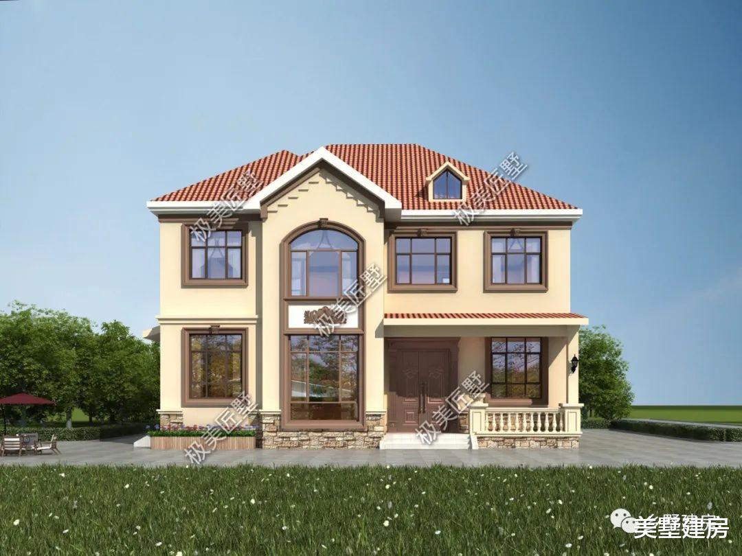 想要低预算建好房,看看这栋别墅,是你不容错过的设计噢