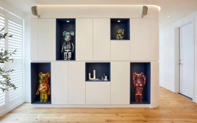 她真有眼光,把132㎡家装出了大平层的感觉,全屋没有一丝俗气