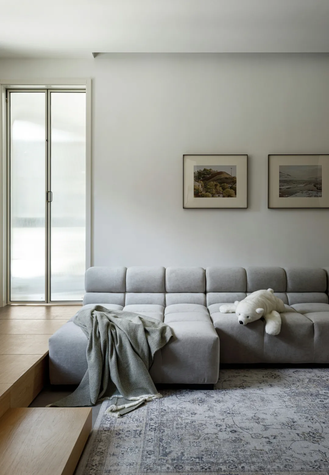 105㎡超自然质感，跳脱出复杂配色，更纯粹的空间表达