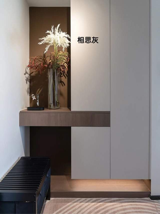 新房装修最流行的22种鞋柜门板色号分享 喜欢的点赞收藏