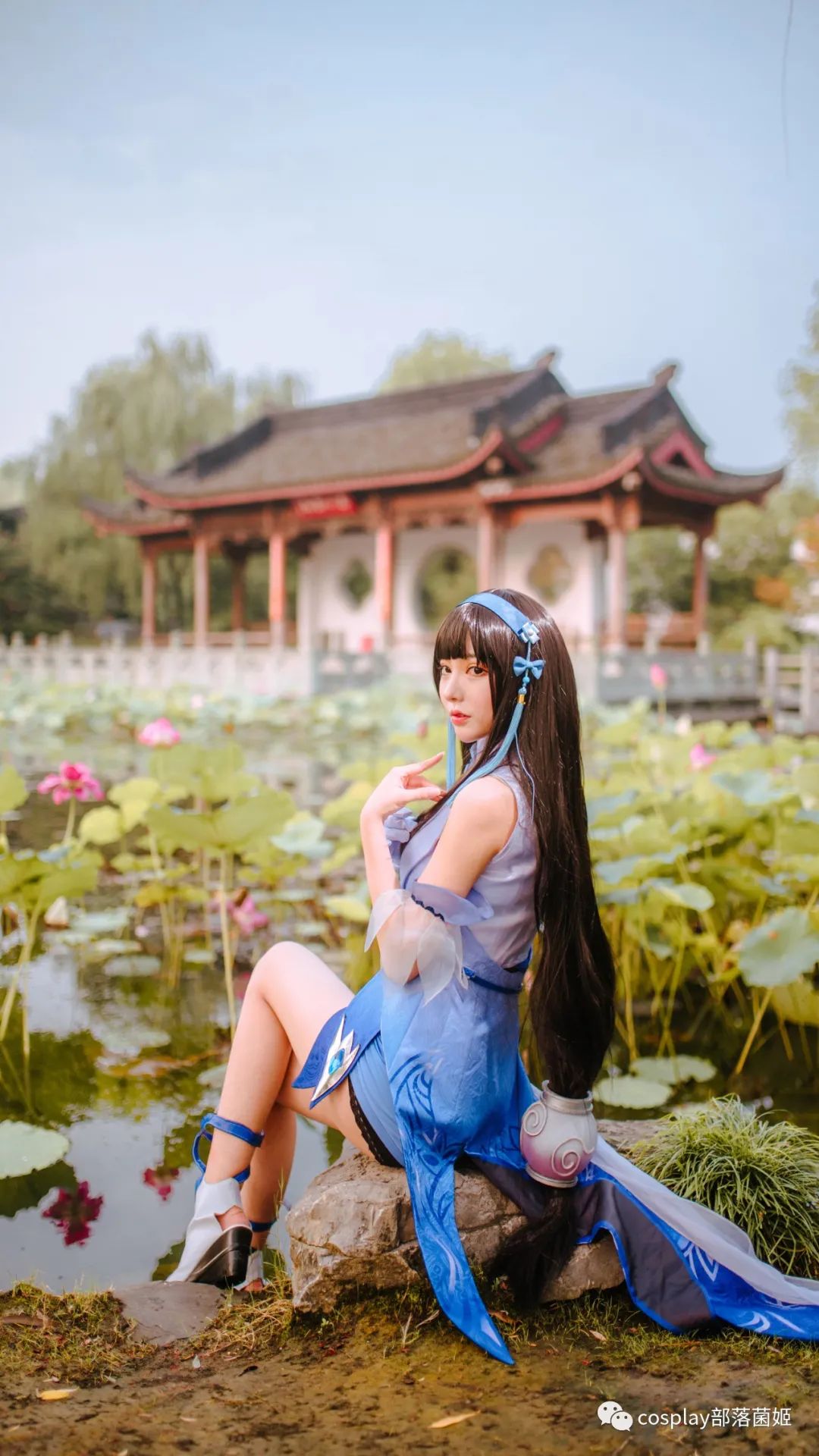 |cos：王者荣耀西施cos正片@敲可爱哒nico酱