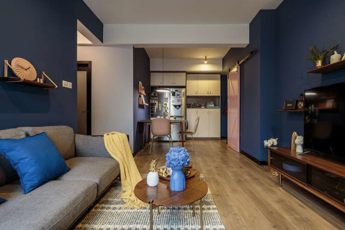 北京80后夫妻打造高级感婚房,全屋尽是浪漫,看着都甜蜜