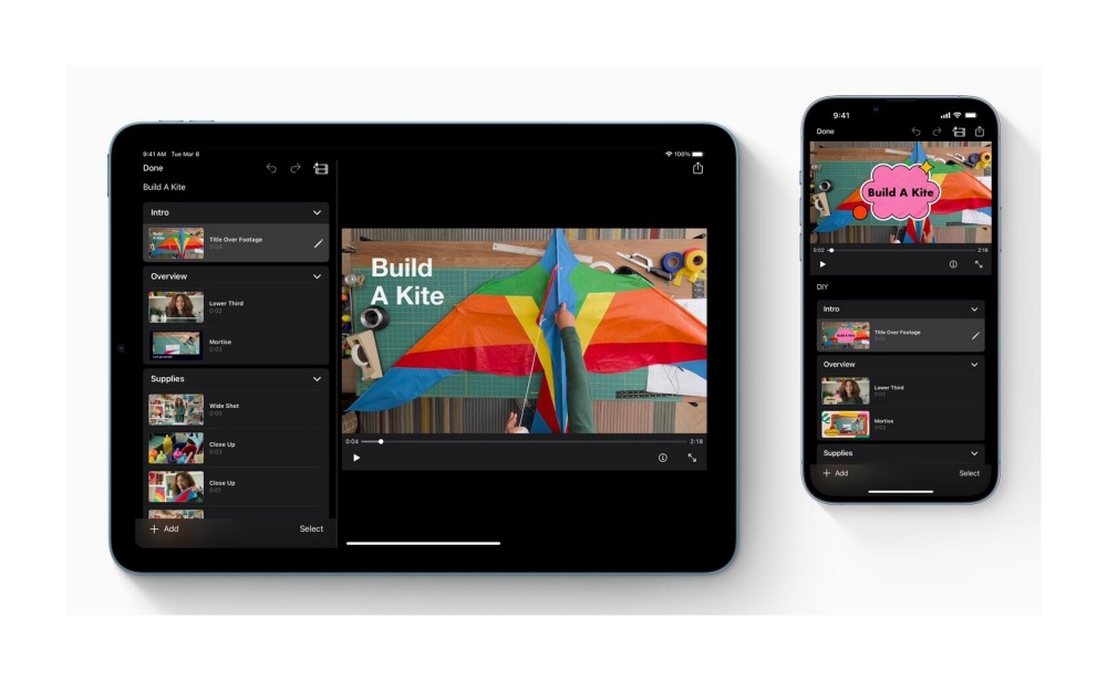 VR|苹果预告4月将释出IMovie新版剪辑功能，IOS 15.4等迎来更新