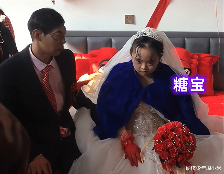男子迎娶“糖宝”被吐槽,两人年龄相差14岁,网友:非要传宗接代?