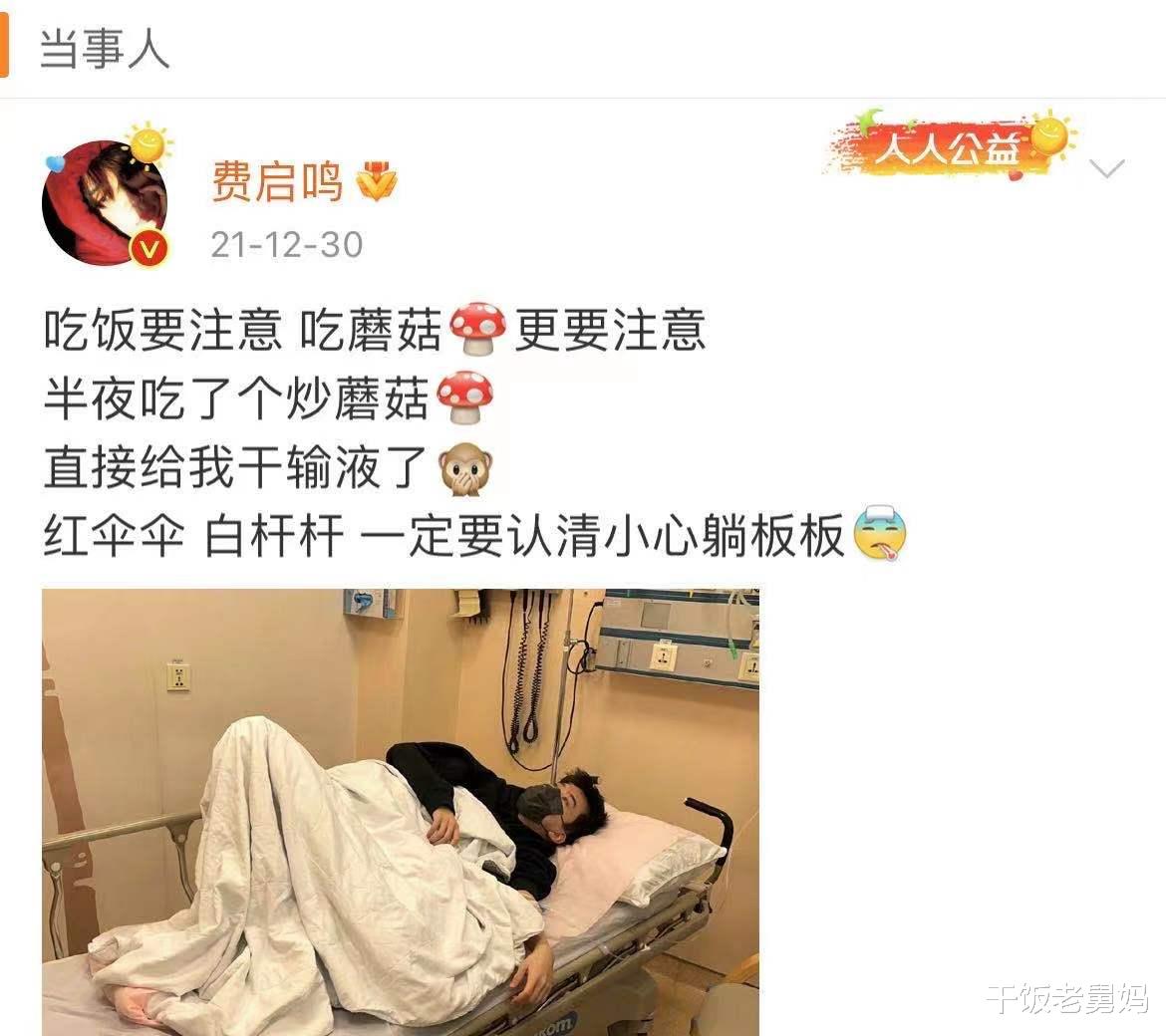 费启鸣|费启鸣吃蘑菇吃进医院